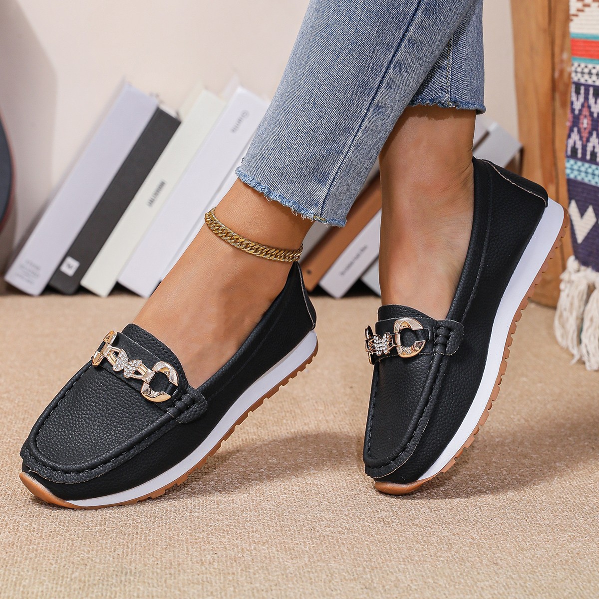 Sneakers - Nowe damskie baleriny na wiosnę i