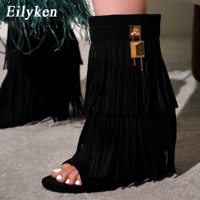 Boots - Eilyken Designerskie Sandały na Koturnie z