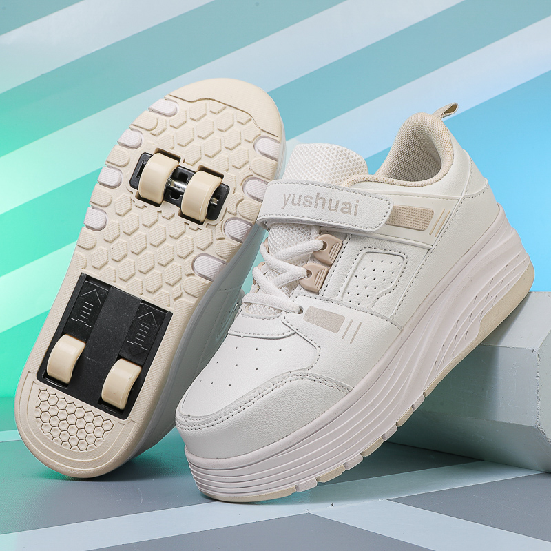 Men'S Shoes - Czterokołowe wrotki dla chłopców, niewidoczne czterokołowe