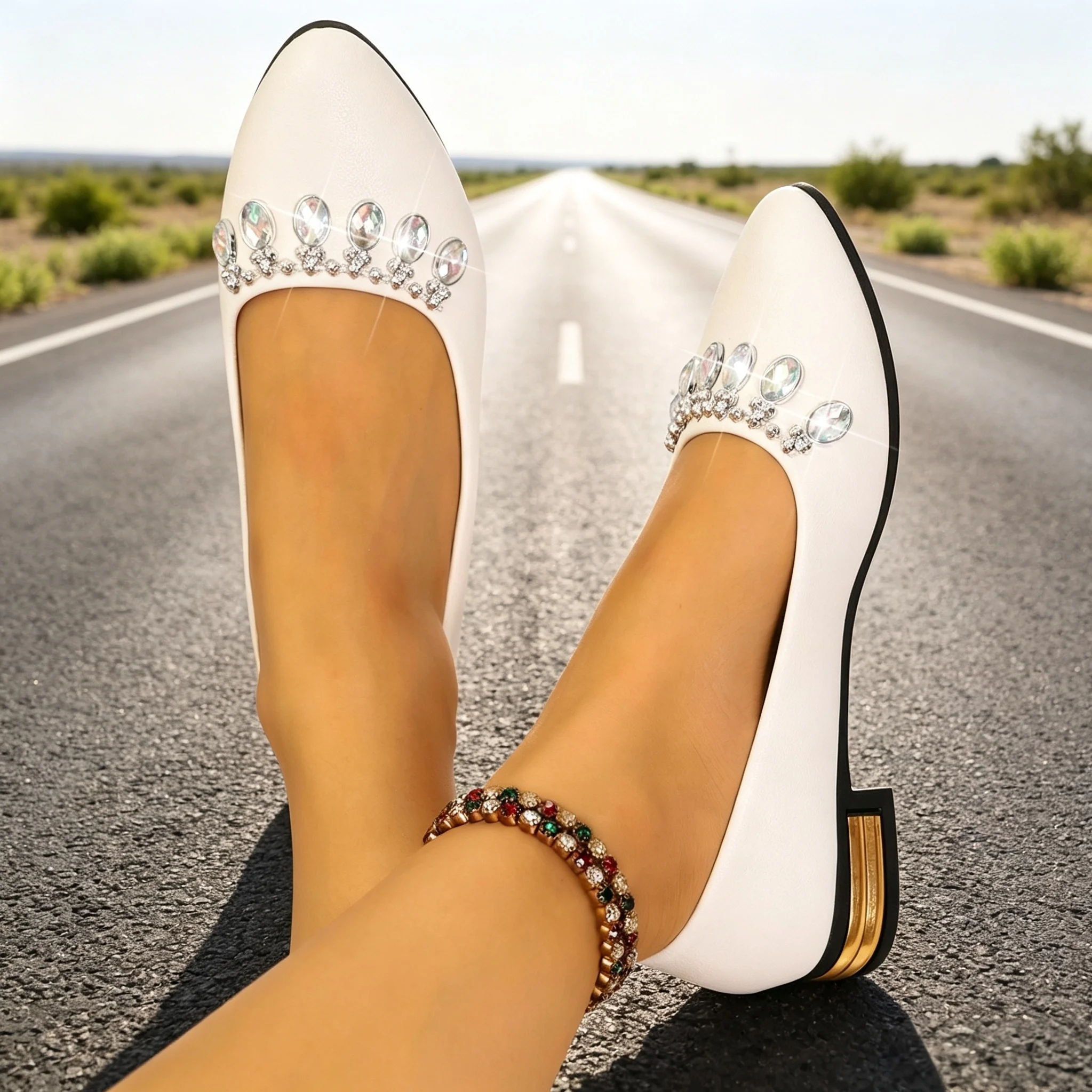 Damskie baleriny z ostrym nosk – Women'S Shoes recenzja i cena